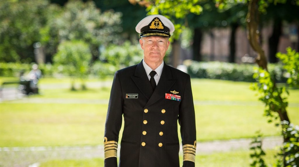 Forsvarssjef Admiral Haakon Bruun-Hanssen. Foto: Johannes Maximilian Schnell / Forsvaret