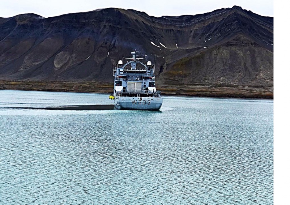 Det norske kystvaktfartøyet KV "Svalbard". Foto: Hedda Langemyr