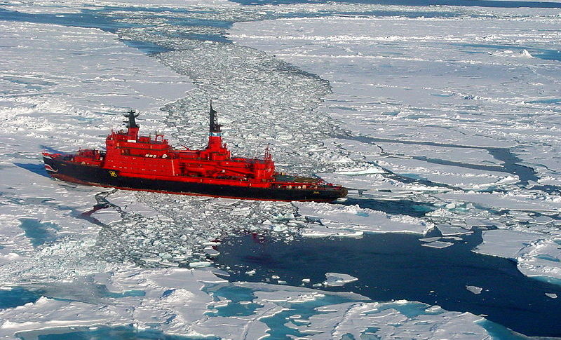 Russian ice breaker. Photo: Wofratz/Wikimedia Commons