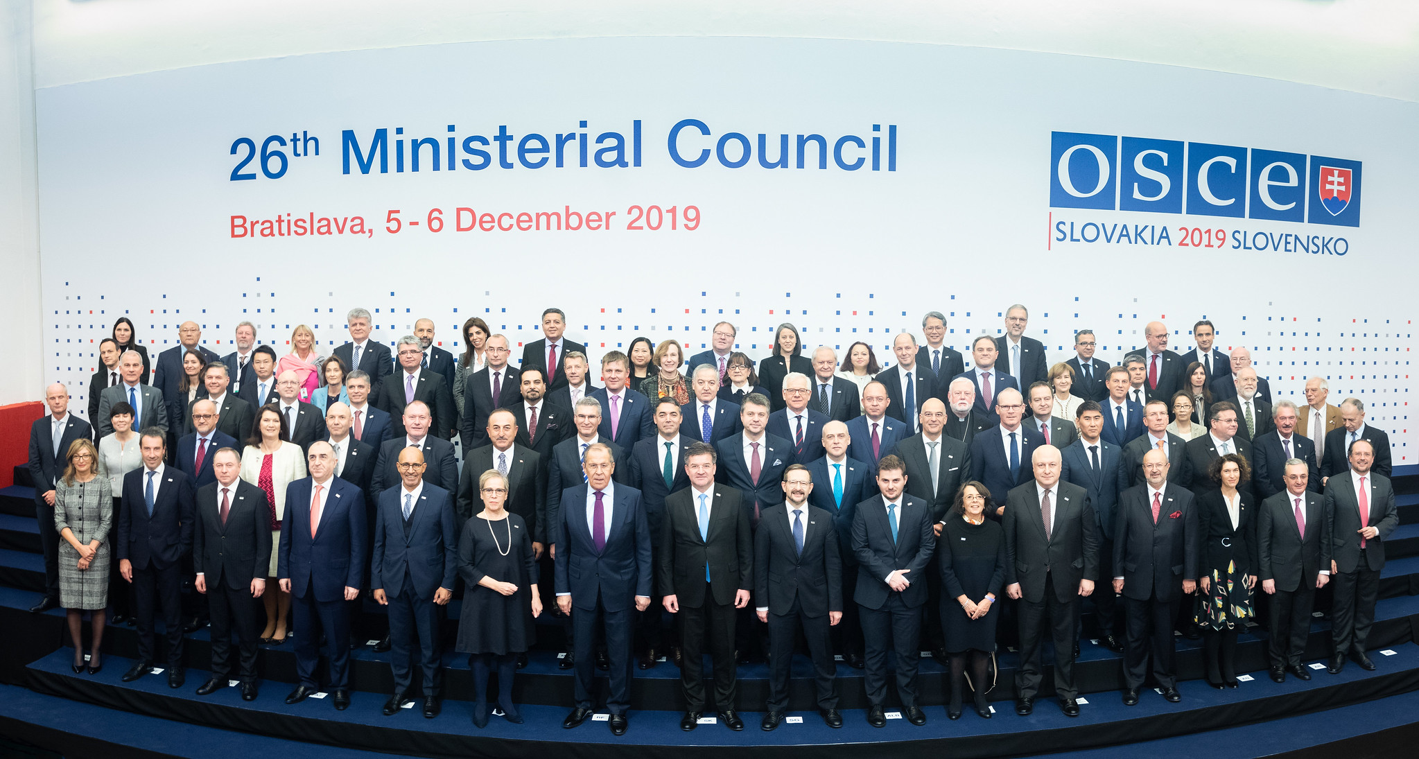 Ministerrådsmøte i OSSE, i desember 2019. Foto: OSCE/Flickr