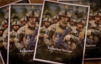 Illustrasjonsfoto av Forsvarssjefens Fagmilitære råd 2019. Foto: Torbjørn Kjosvold / Forsvaret