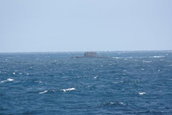 Russisk Whiskey-klasse ubåt. Foto: Kystvakten / Forsvaret