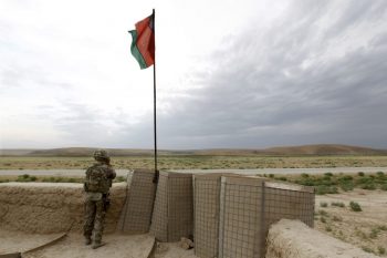 On a mission with POMLT (Police operational monitoring liason team). The group are Norwegian and US soldiers, and Norwegian civilian police on patrol in Dowlatabad in Faryab province, Afghanistan